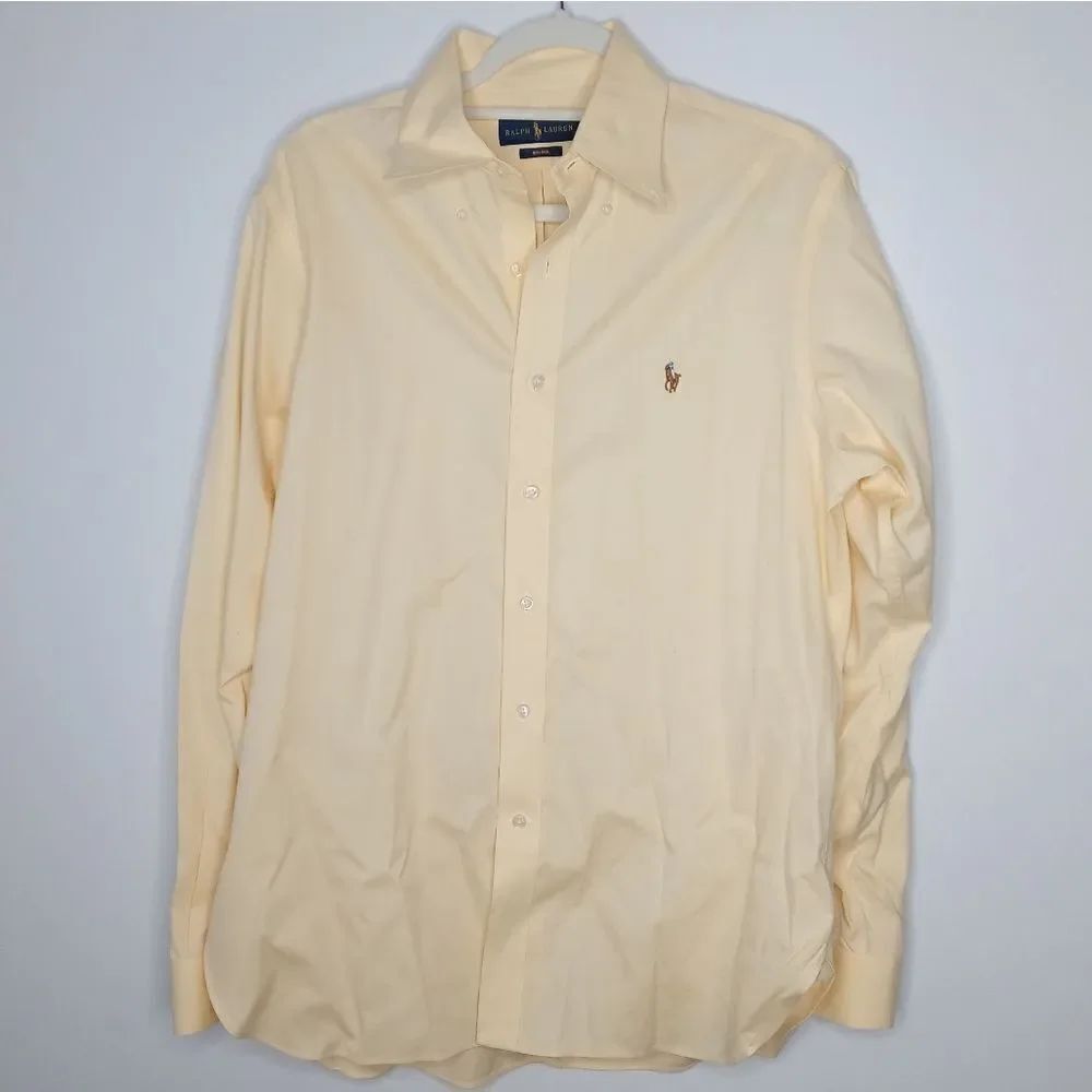Ralph Lauren cream shirt size 16